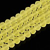 Transparent Glass Beads Strands EGLA-A044-T8mm-MD29-5