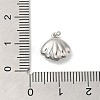 Rhodium Plated 925 Sterling Silver Charms STER-M114-01P-3