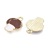 Alloy Enamel Pendants ENAM-Q003-05G-2