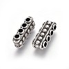 Tibetan Style Alloy Bead Spacer Bars TIBE-A16787-TAS-NR-2
