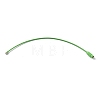 Baking Paint Stainless Steel Cable Wire Keychain AJEW-WH0413-15D-2