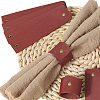 12Pcs PU Leather Napkin Rings AJEW-CL0005-81B-7