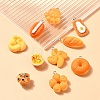 20Pcs 10 Styles Opaque Resin Imitation Food Pendants RESI-YW0001-69-4