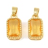 Brass & Glass Pendants GL-CBA96FD-02G-01-1