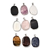 Natural & Synthetic Mixed Gemstone Pendants GG-CBAFDA5-02-1