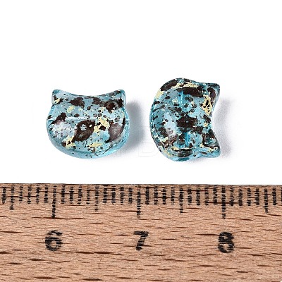 Picasso Transparent Glass Beads SEED-N012-07D-1