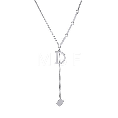 Alloy Lariat Necklaces WG02D6B-11-1