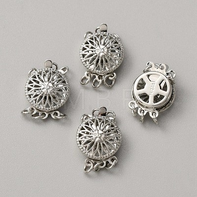 Brass Box Clasps KK-WH0079-16C-P-1