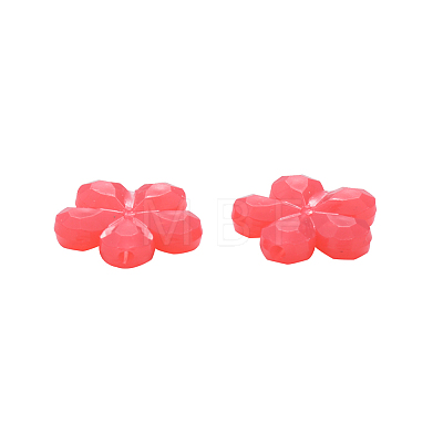 Imitation Jelly Acrylic Beads X-JACR-Q056-08-1