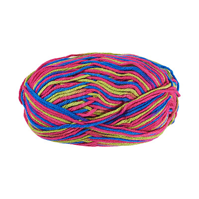 Light Gradient Segment Dyed Polyester Yarn DIY-TADJ0002-005H-1