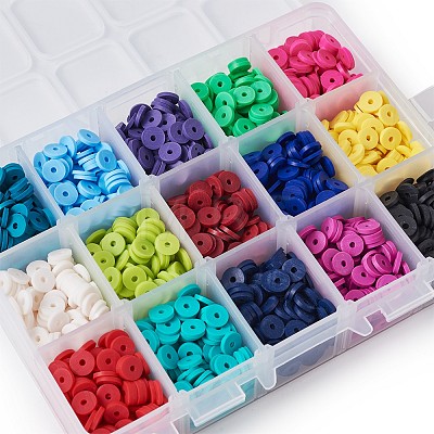 Handmade Polymer Clay Beads DIY-X0293-74A-1