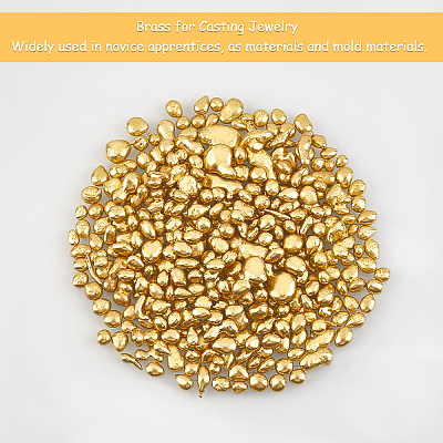 Corrosion Resistant Brass for Casting Jewelry KK-CA0001-26G-1