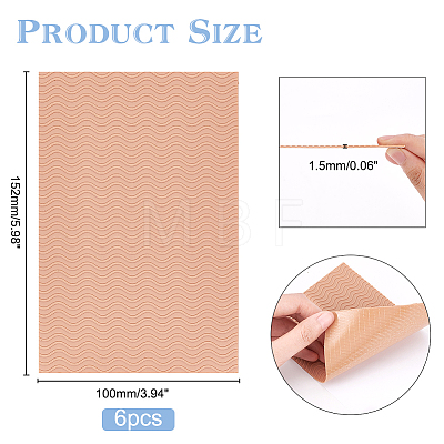 Silicone Self-adhesive Anti-Slip Shoe Bottom Pads FIND-WH0128-24C-1