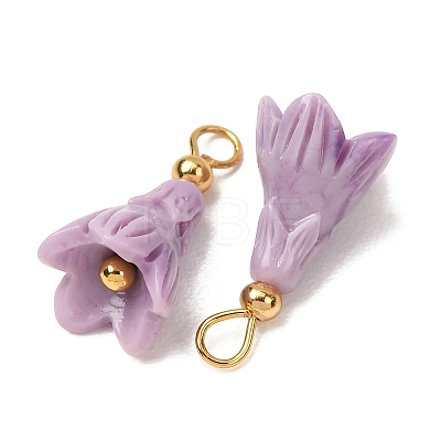Dyed Synthetic Coral Pendants GG-CBAC295-03G-06-1