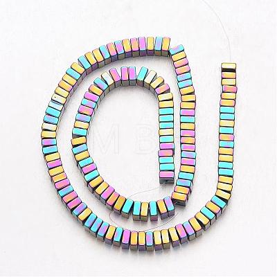 Electroplate Non-magnetic Synthetic Hematite Bead Strands G-F300-20A-02-1