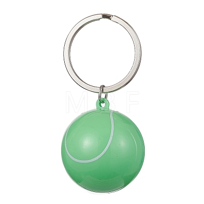 ABS Plastic Sports Ball Theme Pendants Keychains KEYC-JKC00659-1