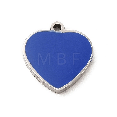 304 Stainless Steel Enamel Charms STAS-A078-06P-1