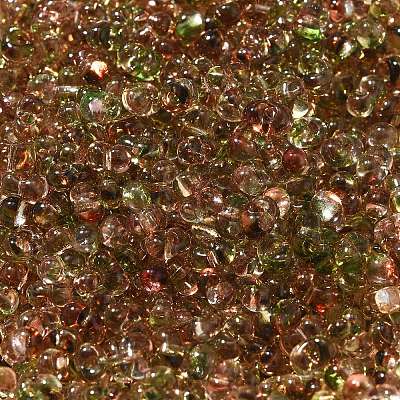 Transparent Baking Paint Glass Seed Beads SEED-A033-06A-03-1