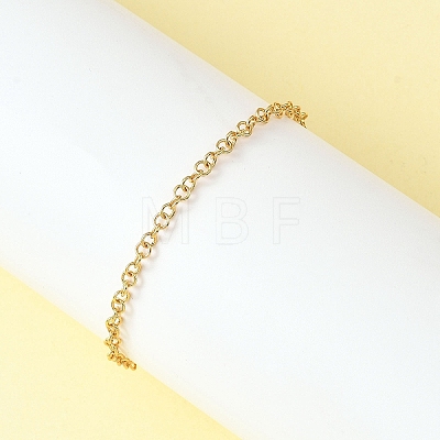 Brass Rolo Chains Bracelets for Women BJEW-JB12780-1