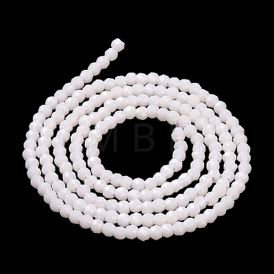 Glass Imitation Jade Beads Strands GLAA-H021-02-03-1