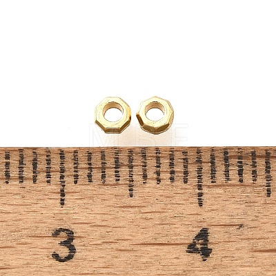 Brass Beads KK-K398-05A-G-1