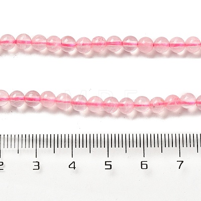 Natural Rose Quartz Beads Strands G-Z047-C03-04-1