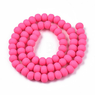 Handmade Polymer Clay Beads Strands CLAY-N008-053-09-1