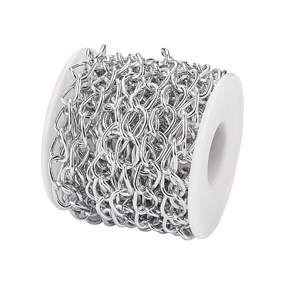 Decorative Chain Aluminium Twisted Chains Curb Chains CHA-TA0001-07S-1