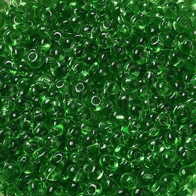 Transparent Colours Glass Seed Beads SEED-P006-02A-07-1