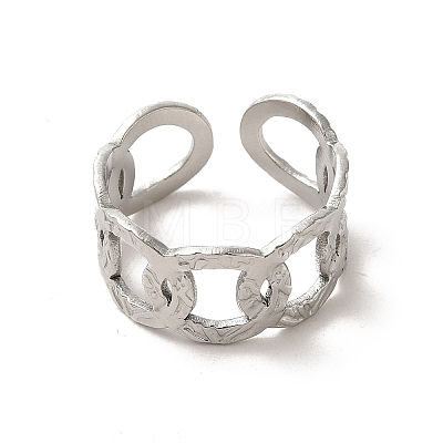 201 Stainless Steel Finger Rings RJEW-H223-03P-07-1