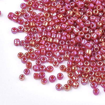 Opaque Glass Seed Beads SEED-S023-01A-05-1