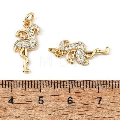 SHEGRACE Brass Micro Pave Cubic Zirconia Pendants XGRQ3P156-598G-1