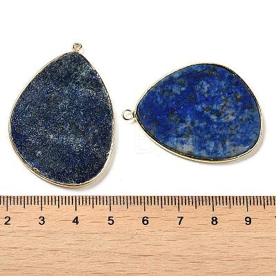 Natural Lapis Lazuli Pendants G-K347-02G-07-1