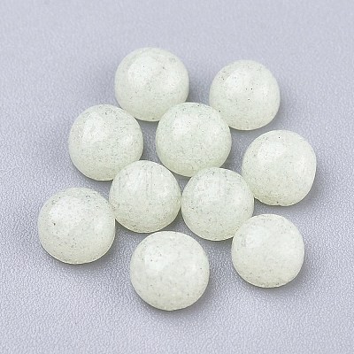 Synthetic Luminous Stone Cabochons LS-X-G-P393-R63-4MM-1