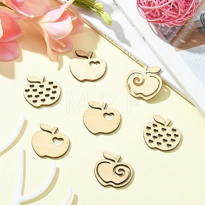 Unfinished Wooded Apple Sheets WOOD-CJC0012-04-1