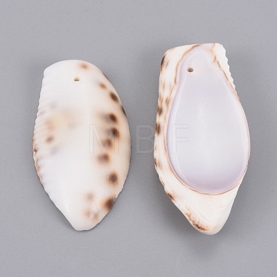 Shell Pendants SSHEL-WH0001-09-1