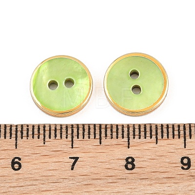 Golden Edge Naturl Black Lip Shell Button SH-CBA0ED6-01C-1