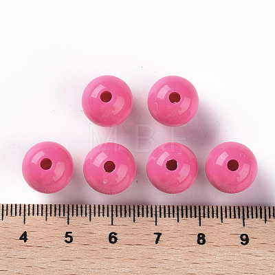 Opaque Acrylic Beads X-MACR-S370-C12mm-A13-1