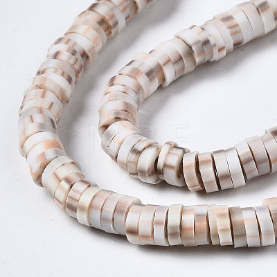 Handmade Polymer Clay Beads Strands CLAY-N008-010-167-1