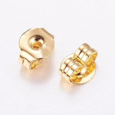 Brass Ear Nuts KK-F714-04G-1
