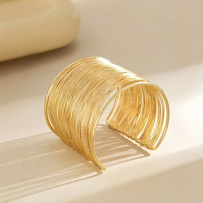 Alloy Open Armlets Bangles WG0CB18-01-1