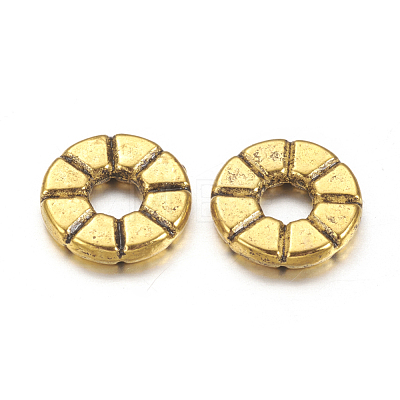 Tibetan Style Alloy Spacer Beads X-GLF10461Y-1