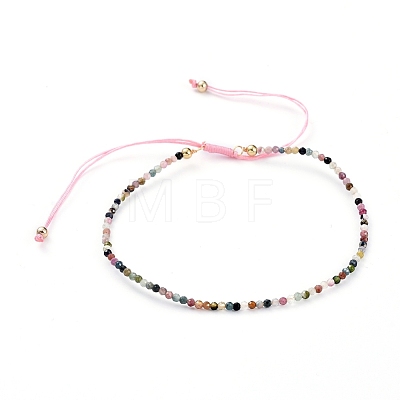 Braided Bead Bracelets X-BJEW-JB04917-05-1