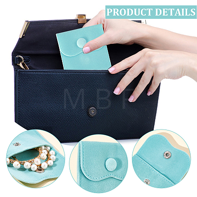  10Pcs Velvet Jewelry Pouches AJEW-NB0005-66E-1