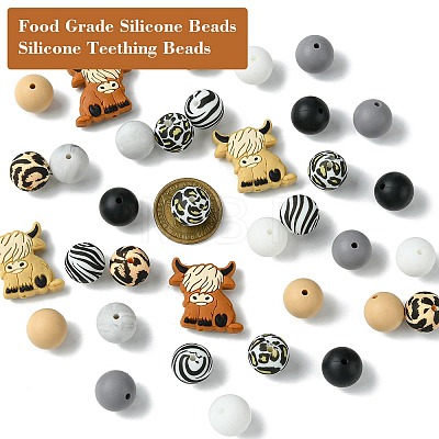 Food Grade Silicone Beads SIL-YW0001-21-1
