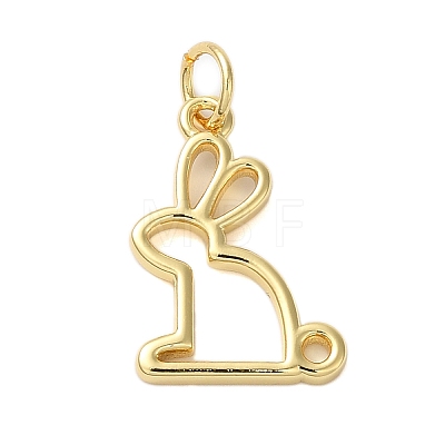 Rack Plating Brass Pendants KK-S372-15G-1