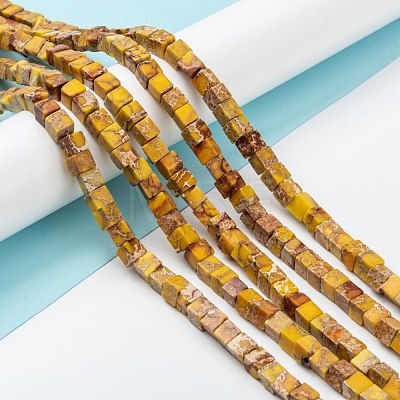 Natural Imperial Jasper Beads Strands G-I248-02L-A-1