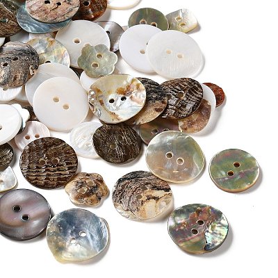 Natural Shell Buttons BUTT-XCP0001-16-1