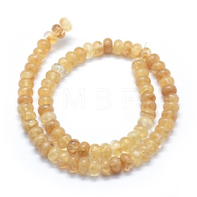 Watermelon Stone Glass Beads Strands G-E507-10A-8mm-1