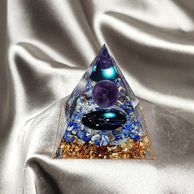 Orgonite Pyramid Resin Energy Generators PW-WGB439A-01-1